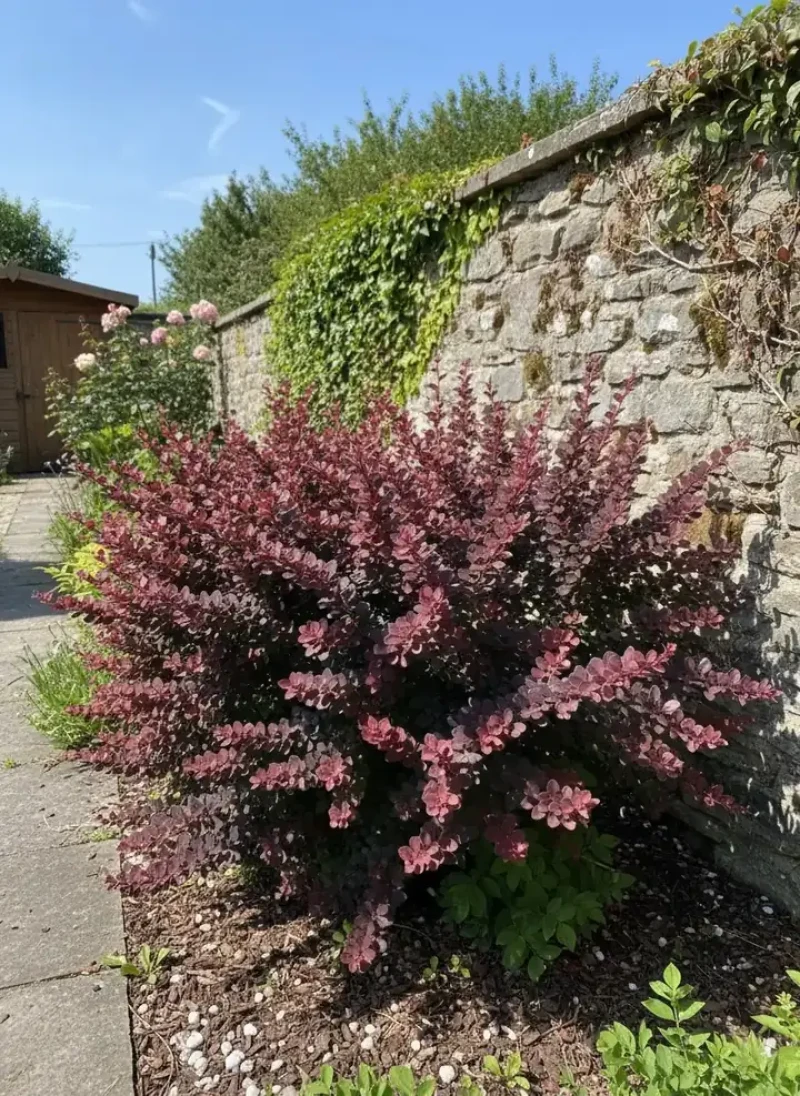 Bordo Hanım Tuzluğu (Berberis ottawensis Auricoma)